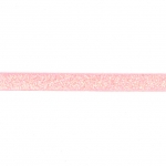 Лента блестящая 8мм розовая