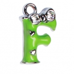 Буква F с цветной эмалью
